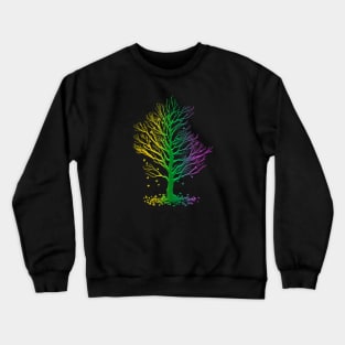 +1Designs: Noise Tree Crewneck Sweatshirt